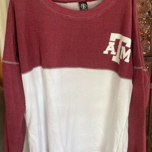 Recycled Karma University Official Texas A&M Aggies 
Long sleeve spirit shirt
